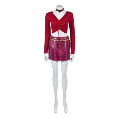 Retour à Silent Hill Costume de Cosplay de Mary Red Tenue de Carnaval d'Halloween