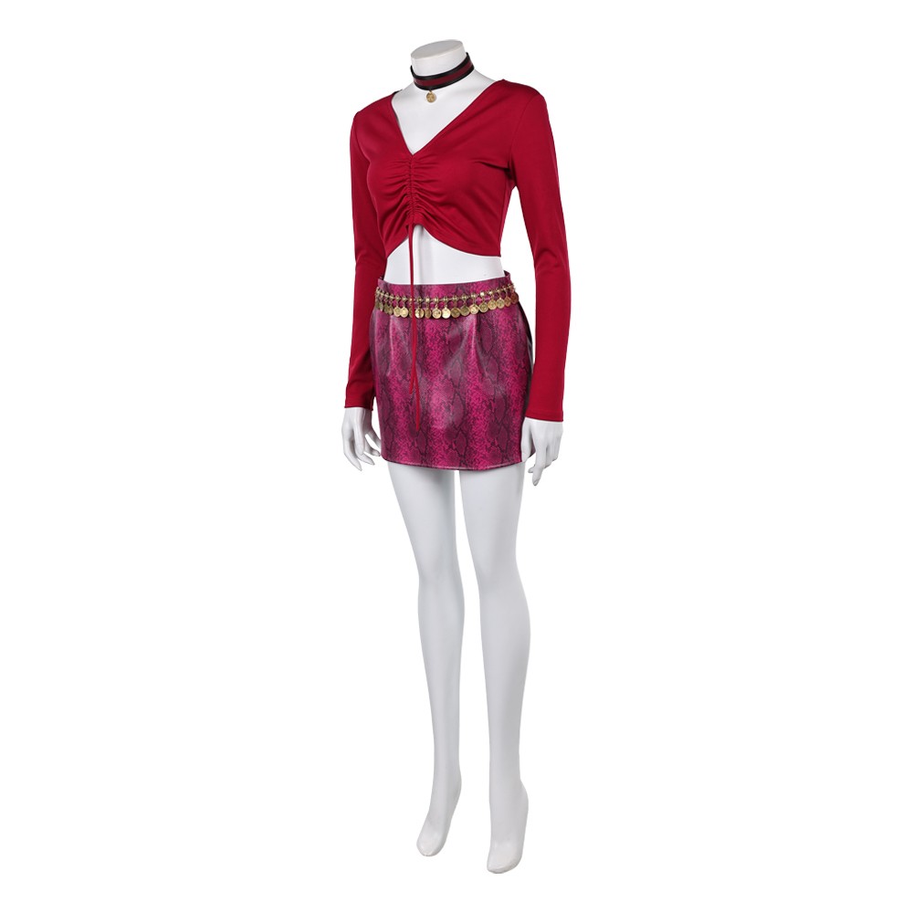 Retour à Silent Hill Costume de Cosplay de Mary Red Tenue de Carnaval d'Halloween