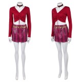 Retour à Silent Hill Costume de Cosplay de Mary Red Tenue de Carnaval d'Halloween