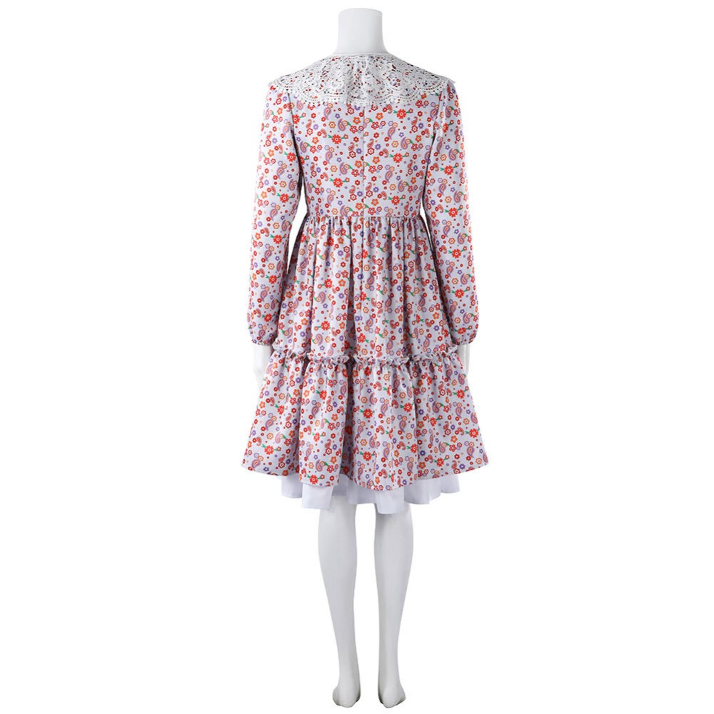 Return to Silent Hill Laura Women Pink Dress Cosplay Costume Halloween Carnival Outfit