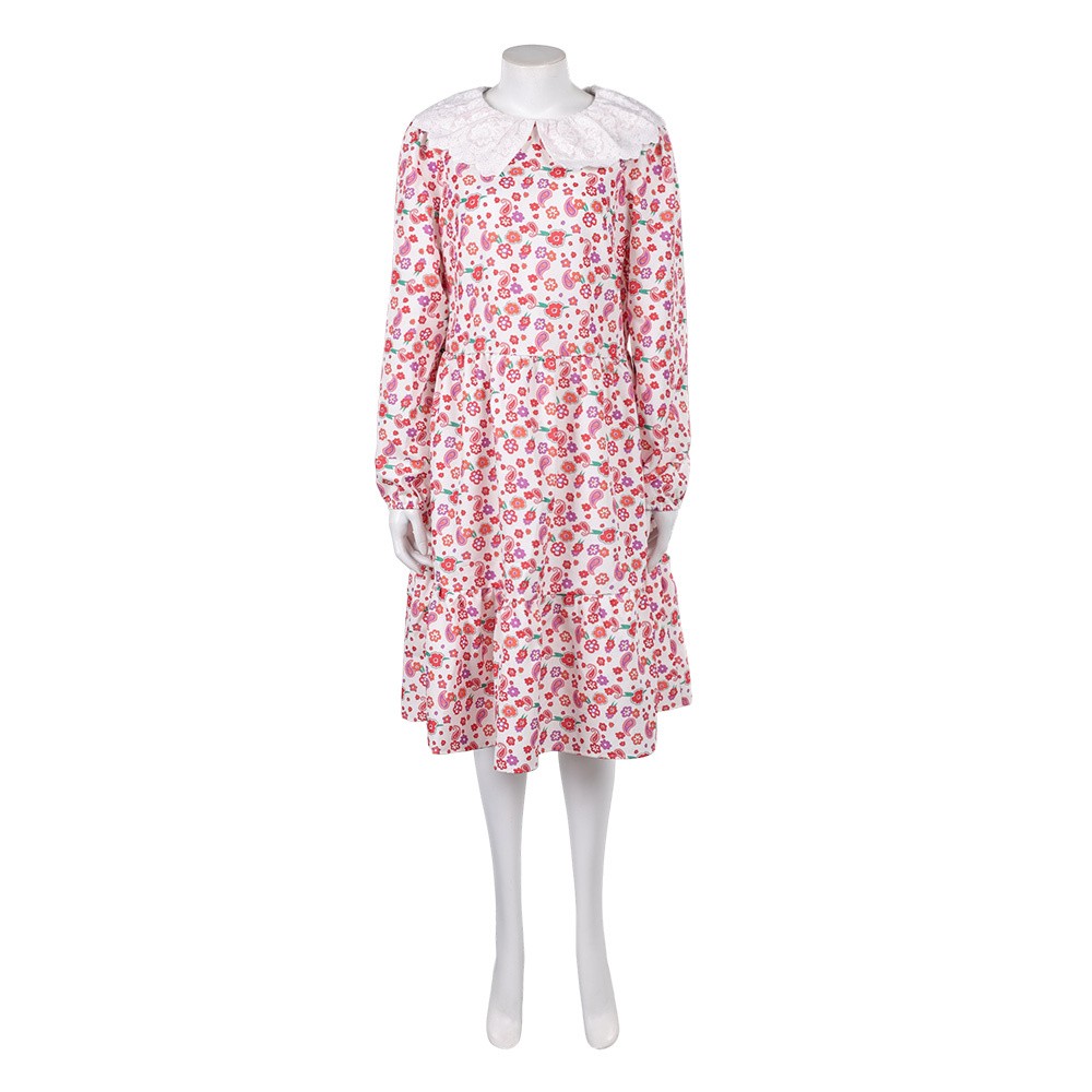 Return to Silent Hill Laura Pink Dress Cosplay Costume Halloween Carnival Outfit