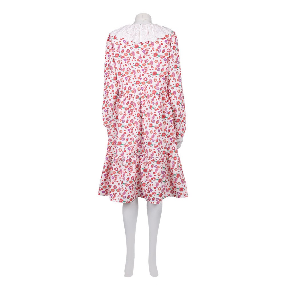 Return to Silent Hill Laura Pink Dress Cosplay Costume Halloween Carnival Outfit