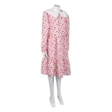 Return to Silent Hill Laura Pink Dress Cosplay Costume Halloween Carnival Outfit