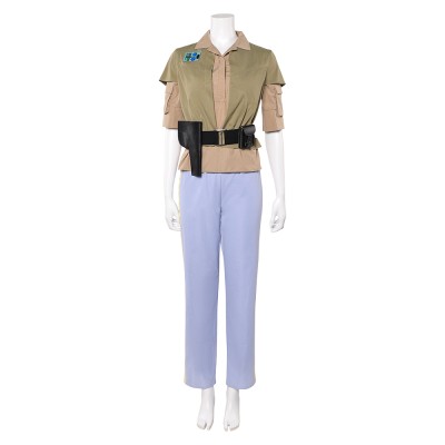 Return of the Jedi Princess Leia Camouflage Rebel Party Cosplay Costume Halloween Carnival Outfit
