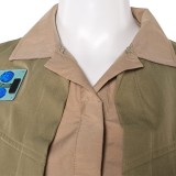 Return of the Jedi Princess Leia Camouflage Rebel Party Cosplay Costume Halloween Carnival Outfit