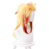 Rengoku Kyoujurou Wig Cosplay Costume Halloween Carnival