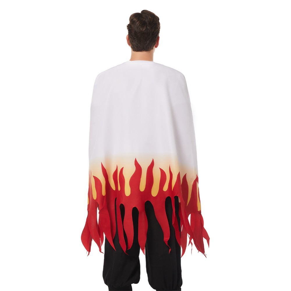 Rengoku Kyoujurou Adult Cloak Coat Suit Cosplay Costume Halloween Carnival