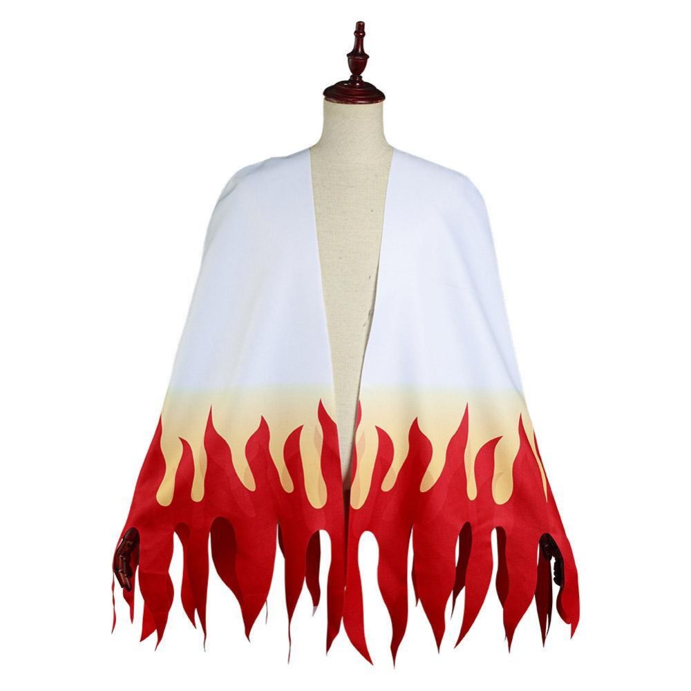 Rengoku Kyoujurou Adult Cloak Coat Suit Cosplay Costume Halloween Carnival