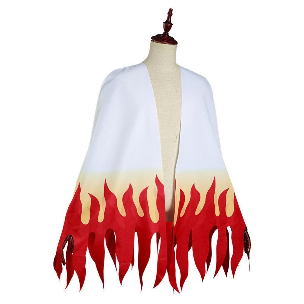 Rengoku Kyoujurou Adult Cloak Coat Suit Cosplay Costume Halloween Carnival