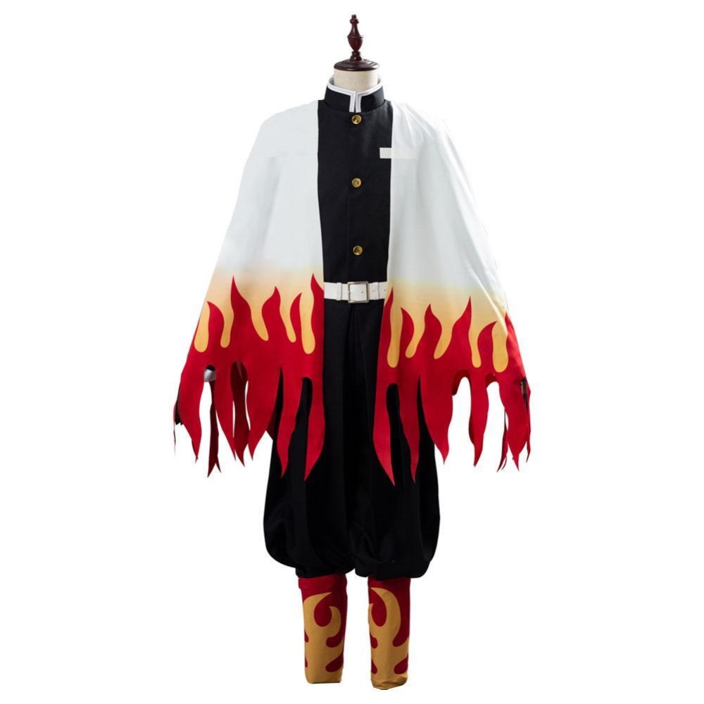 Rengoku Kyoujuro/Kyoujurou Cosplay Costume Halloween Carnival Outfit