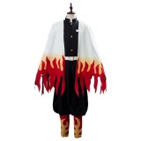 Rengoku Kyoujuro/Kyoujurou Cosplay Costume Halloween Carnival Outfit