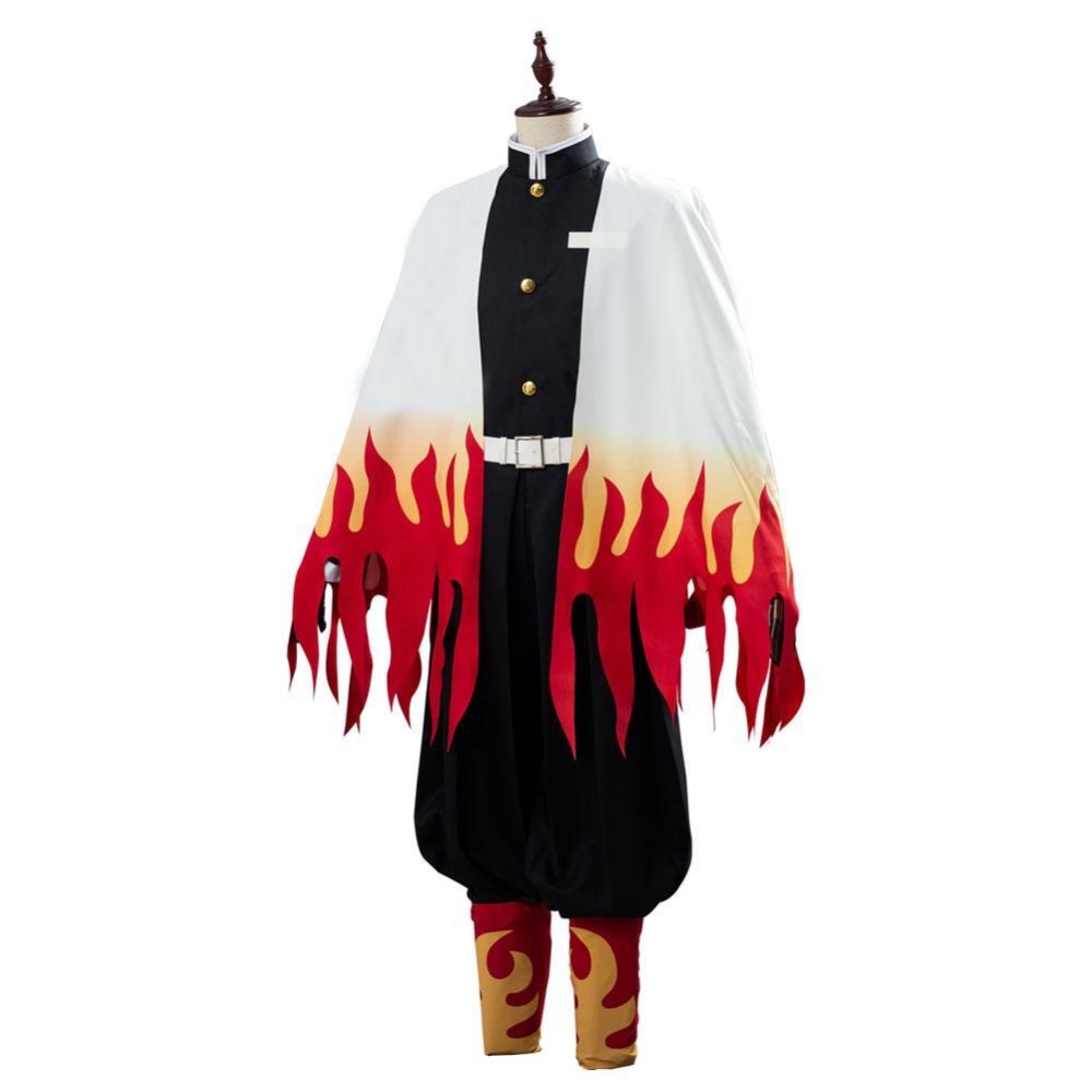 Rengoku Kyoujuro/Kyoujurou Cosplay Costume Halloween Carnival Outfit