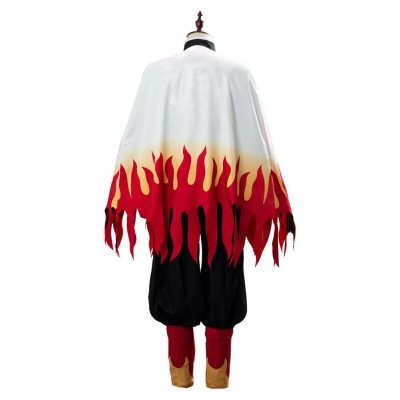 Rengoku Kyoujuro/Kyoujurou Cosplay Costume Halloween Carnival Outfit