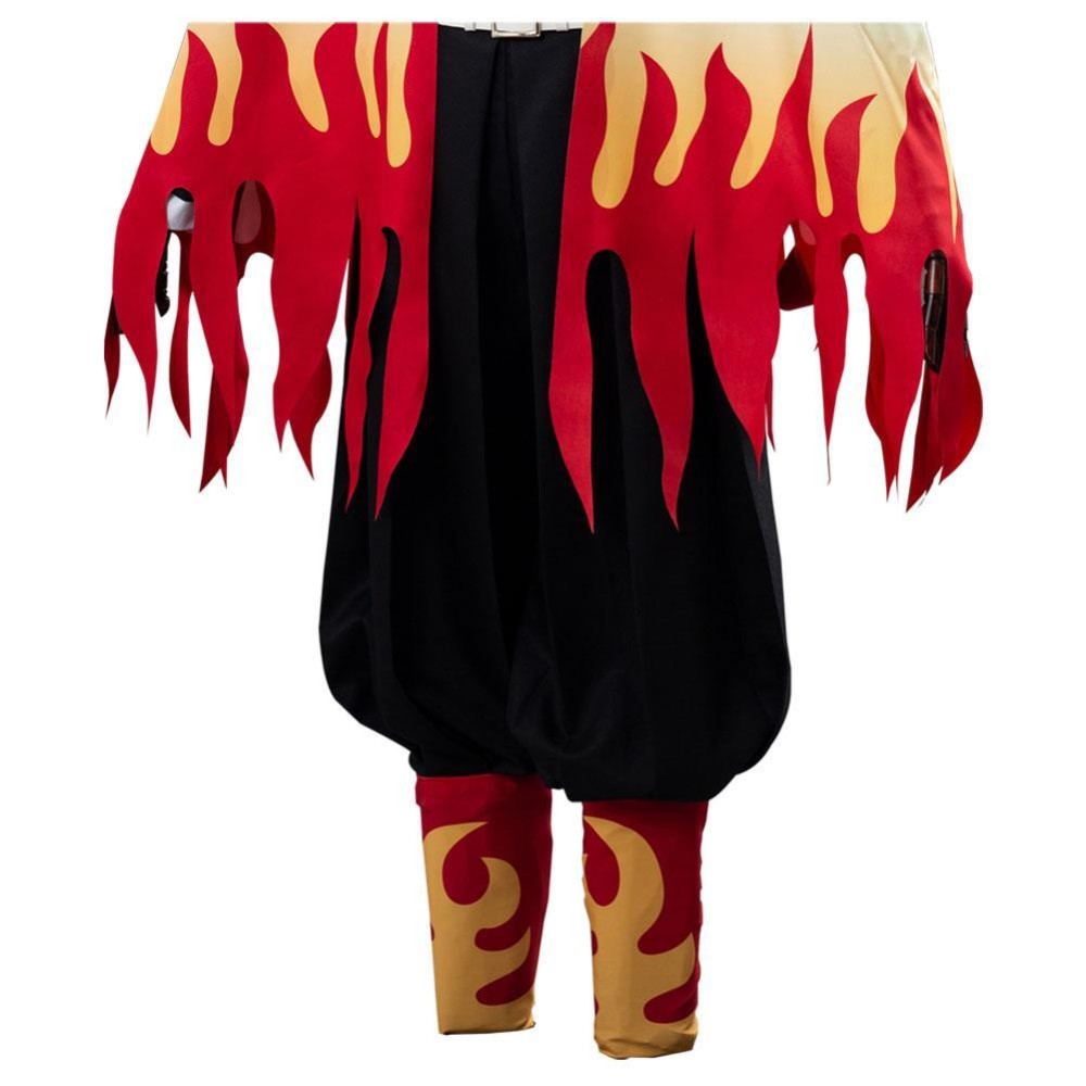 Rengoku Kyoujuro/Kyoujurou Cosplay Costume Halloween Carnival Outfit