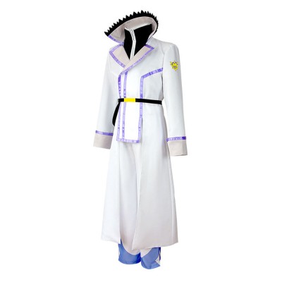 Reinhard White Suit Cosplay Costume Halloween Carnival Outfit
