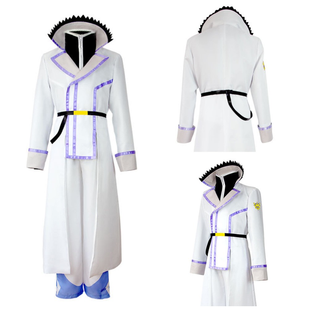 Reinhard White Suit Cosplay Costume Halloween Carnival Outfit