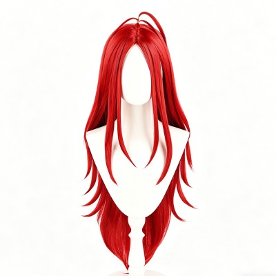 Reid Astrea Red Wig Resistant Synthetic Hair Accessories Cosplay Costume Halloween Carnival