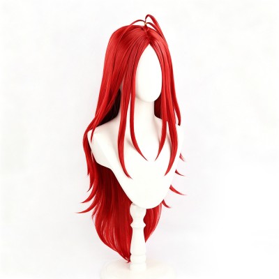 Reid Astrea Red Wig Resistant Synthetic Hair Accessories Cosplay Costume Halloween Carnival