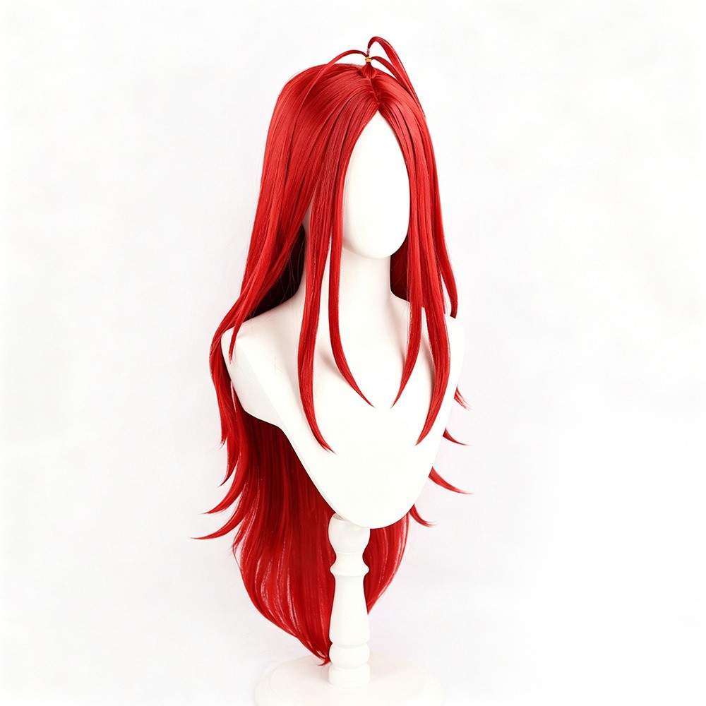 Reid Astrea Red Wig Resistant Synthetic Hair Accessories Cosplay Costume Halloween Carnival