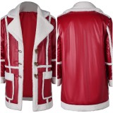 Red One (2024) Santa Claus Red Jacket Cosplay Costume Halloween Carnival Outfit