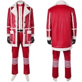 Red One (2024) Nick Men Red Jacket Fullset Christmas Cosplay Costume Halloween Carnival Outfit