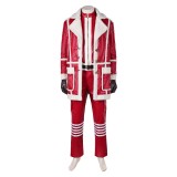 Red One (2024) Nick Men Red Jacket Fullset Christmas Cosplay Costume Halloween Carnival Outfit