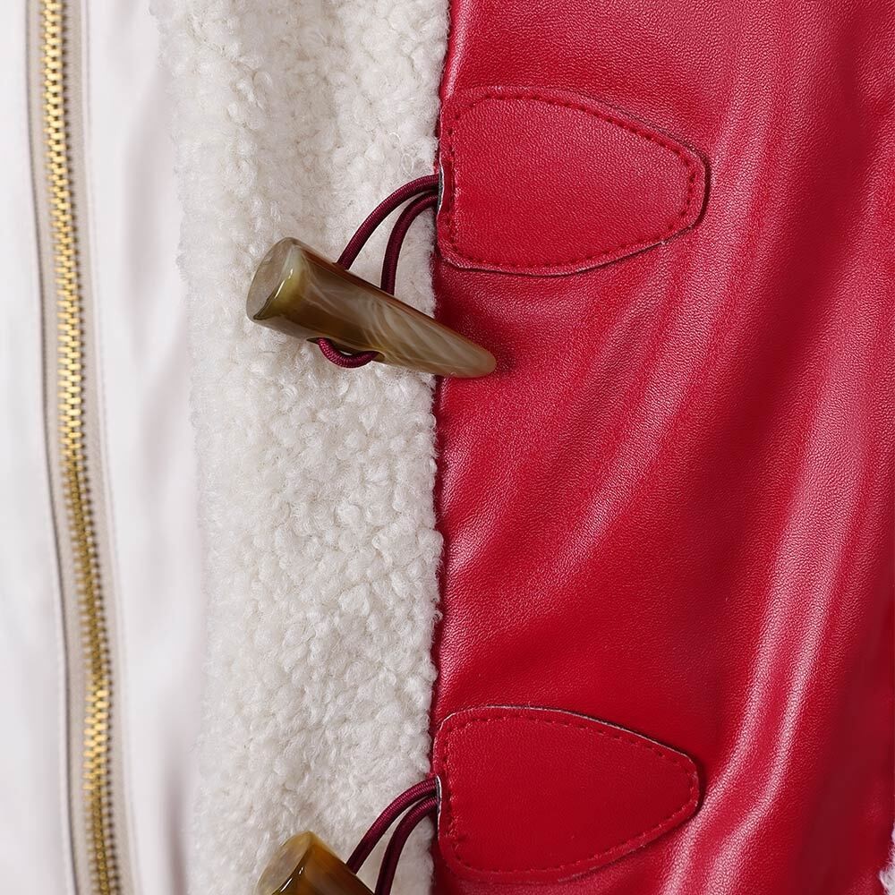 Red One (2024) Nick Men Red Jacket Fullset Christmas Cosplay Costume Halloween Carnival Outfit
