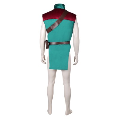 Red One (2024) Garcia Green Vest Christmas Cosplay Costume Halloween Carnival Outfit