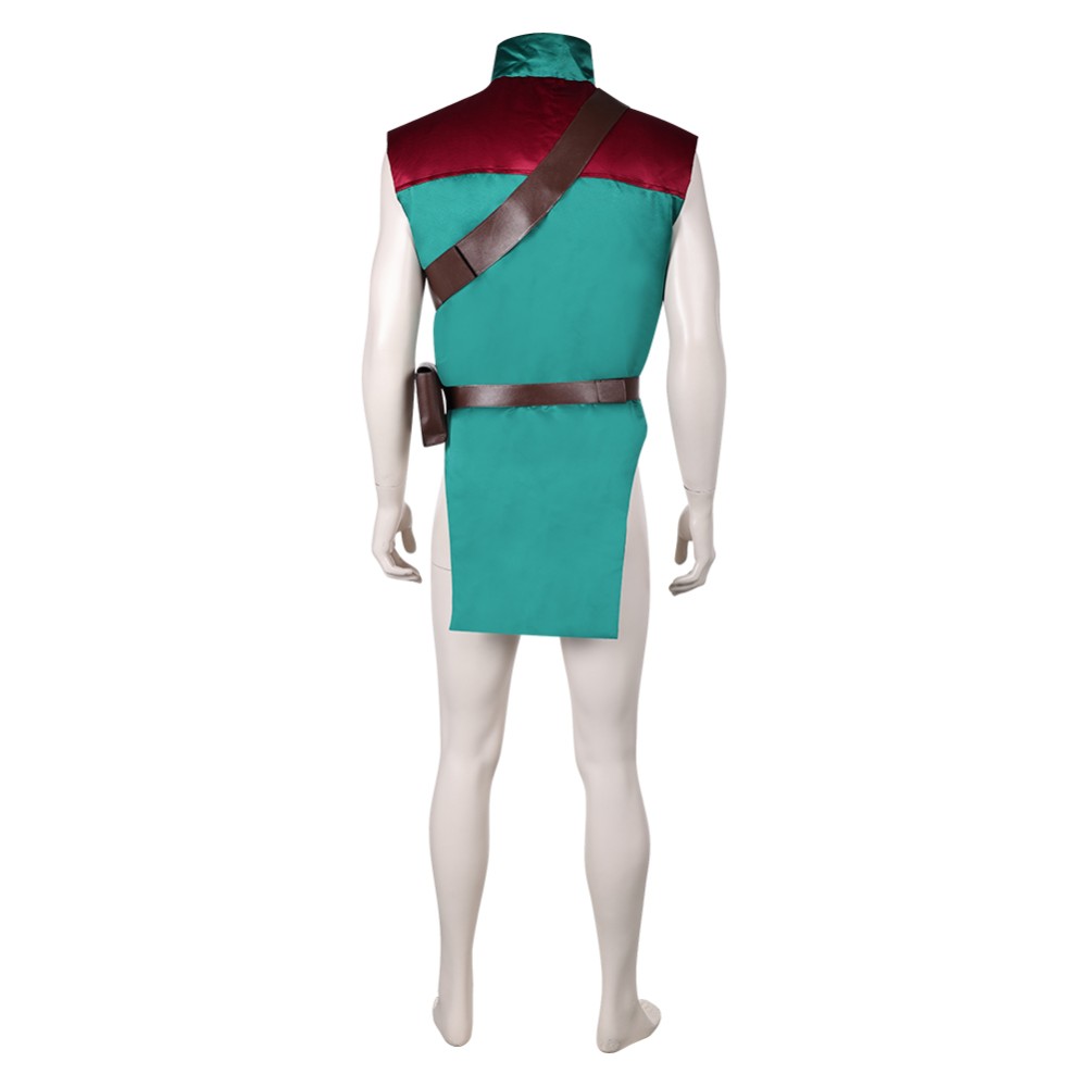 Red One (2024) Garcia Green Vest Christmas Cosplay Costume Halloween Carnival Outfit