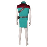 Red One (2024) Garcia Green Vest Christmas Cosplay Costume Halloween Carnival Outfit