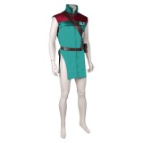 Red One (2024) Garcia Green Vest Christmas Cosplay Costume Halloween Carnival Outfit