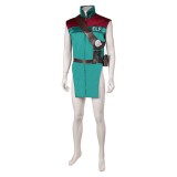 Red One (2024) Garcia Green Vest Christmas Cosplay Costume Halloween Carnival Outfit