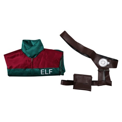 Red One (2024) Garcia Green Vest Christmas Cosplay Costume Halloween Carnival Outfit