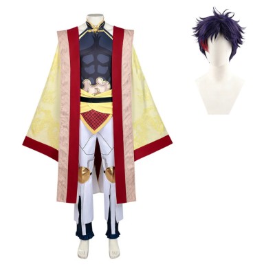 Record of Ragnarok Qin Shi Huang Cosplay Costume Halloween Carnival Outfit