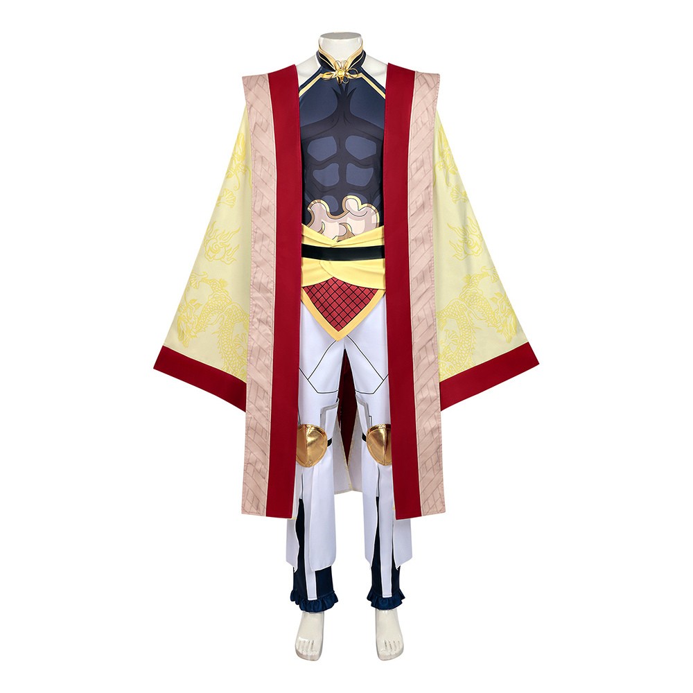 Record of Ragnarok Qin Shi Huang Cosplay Costume Halloween Carnival Outfit