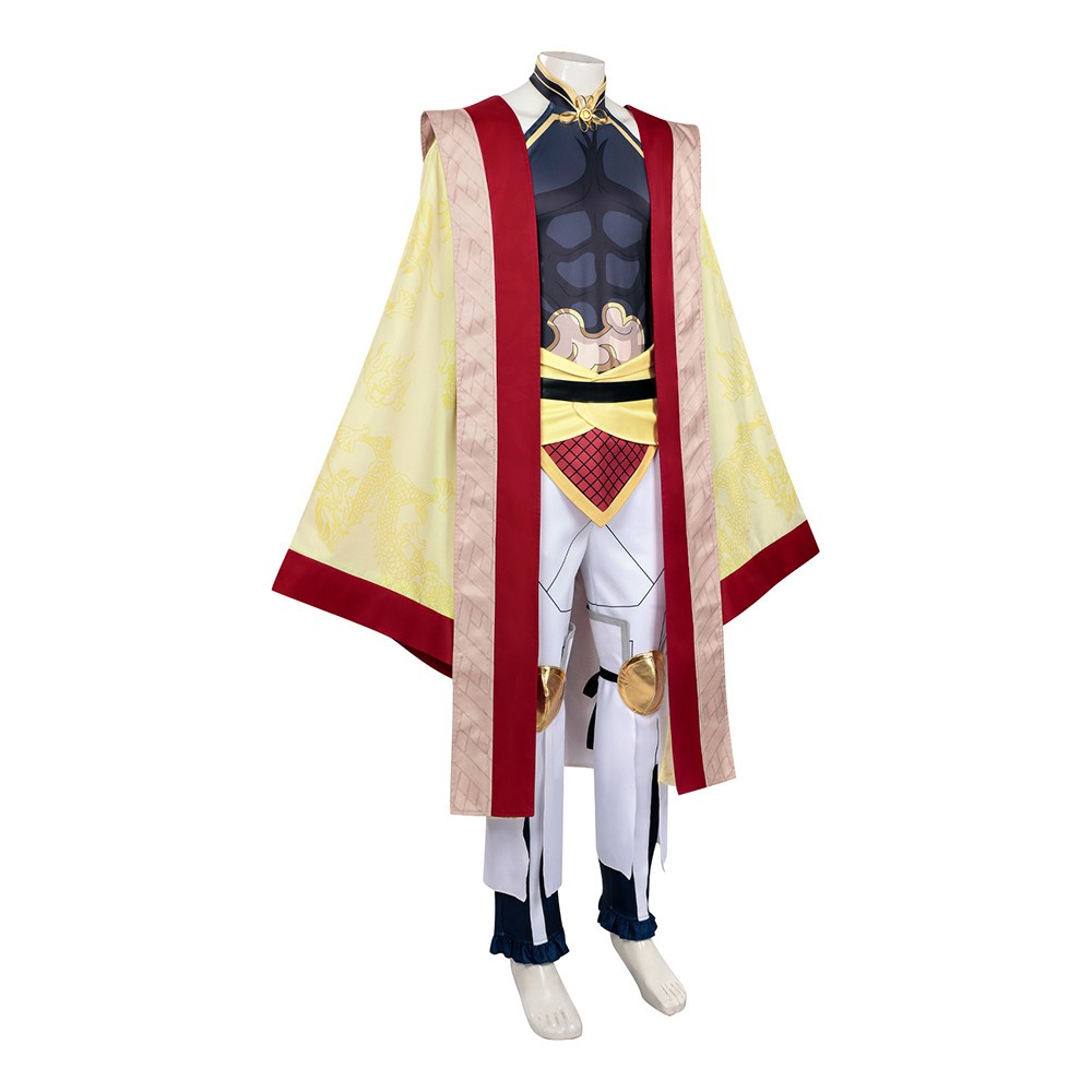 Record of Ragnarok Qin Shi Huang Cosplay Costume Halloween Carnival Outfit