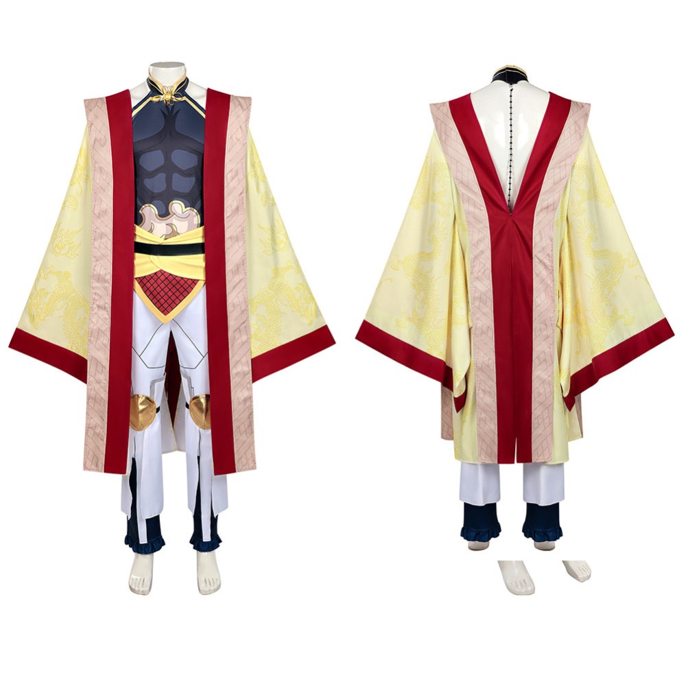 Record of Ragnarok Qin Shi Huang Cosplay Costume Halloween Carnival Outfit