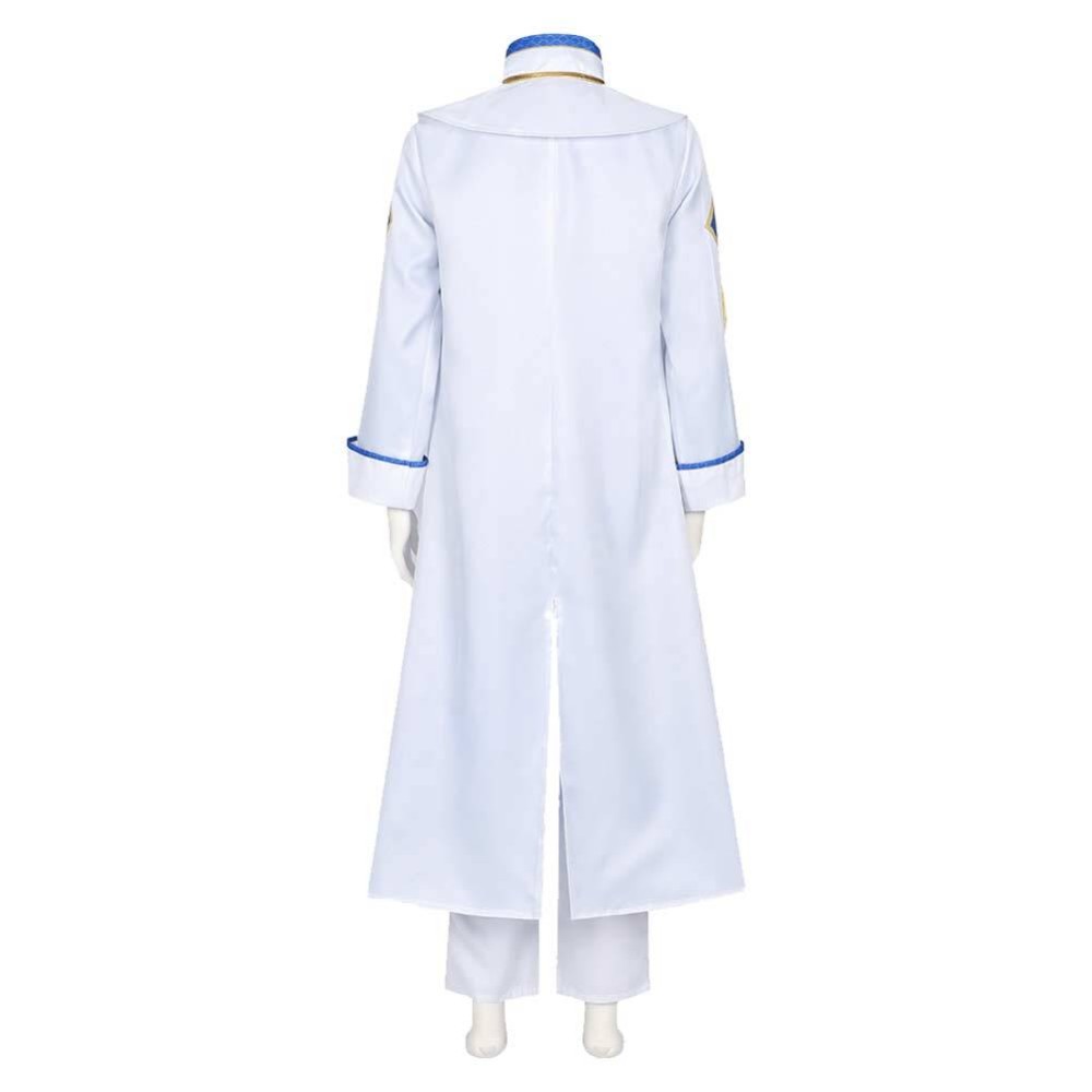 Record of Ragnarok Hades White Cosplay Costume Halloween Carnival Outfit