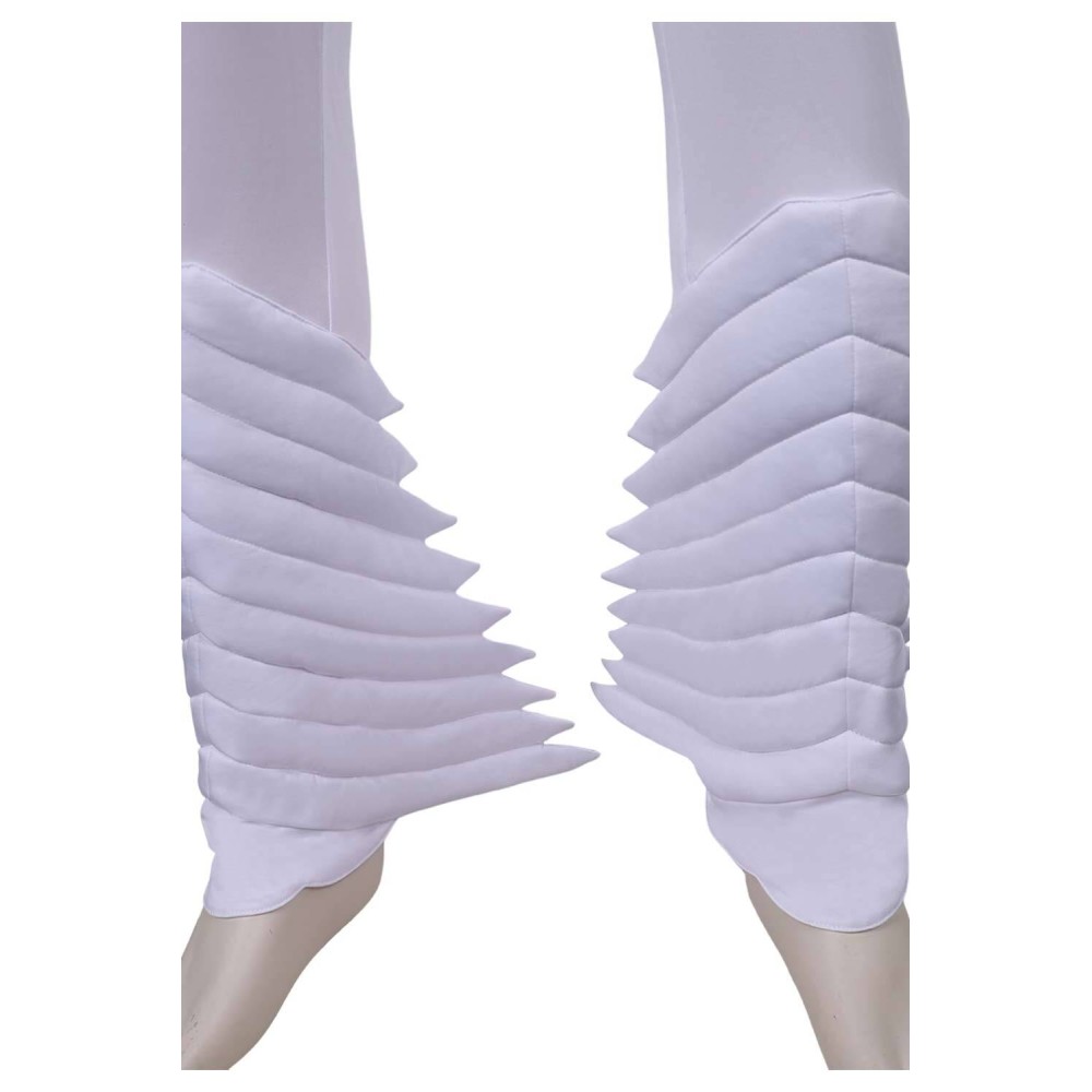 Queen Freddie Mercury White Rock and Roll Jumpsuit Suit Cosplay Costume Halloween Carnival Outfit