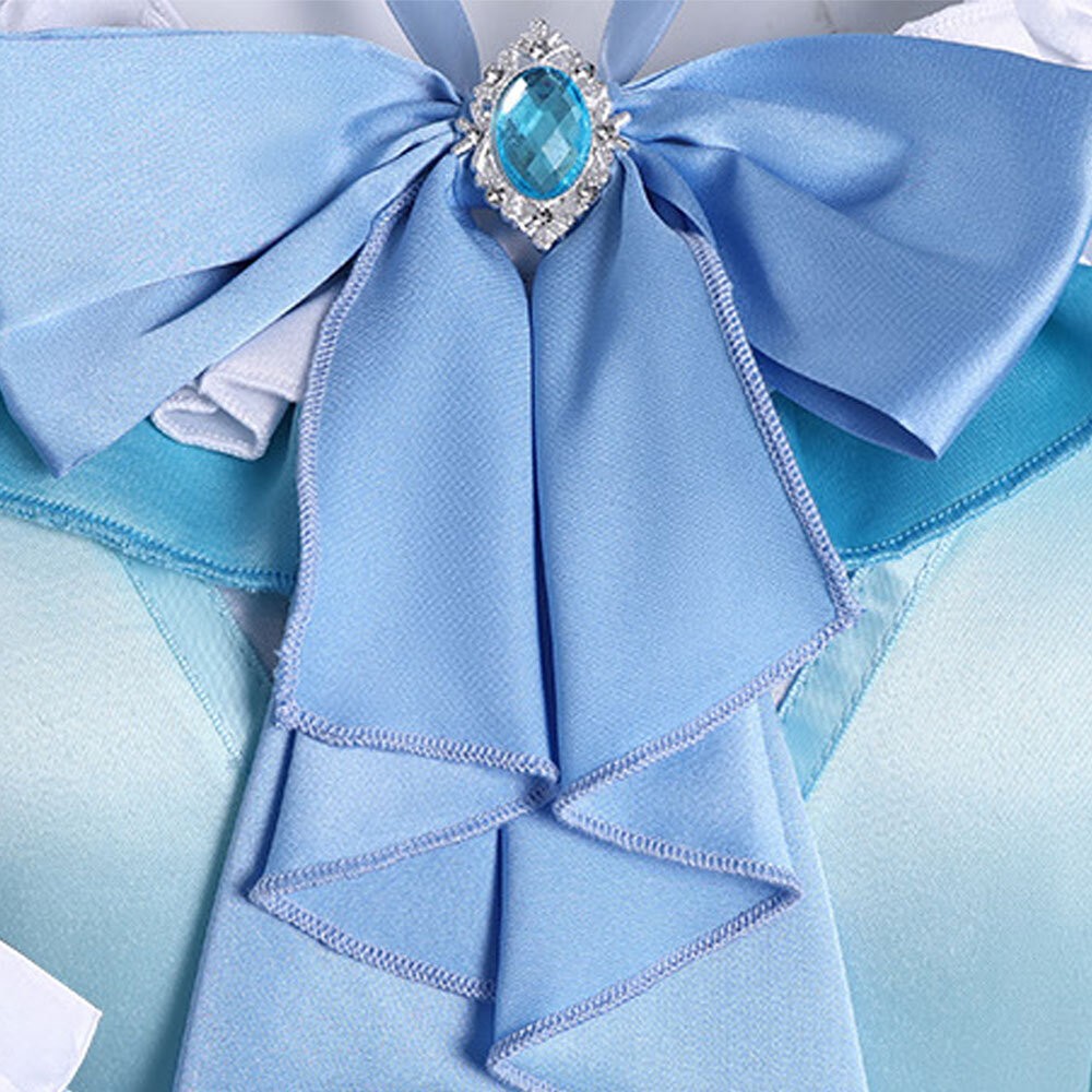 Costume de cosplay Sayaka Miki Blue de Puella Magi Madoka Magica pour Halloween et carnaval