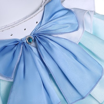 Costume de cosplay Sayaka Miki Blue de Puella Magi Madoka Magica pour Halloween et carnaval