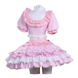 Puella Magi Madoka Magica Madoka Kaname Women Pink Dress Cosplay Costume Halloween Carnival Outfit