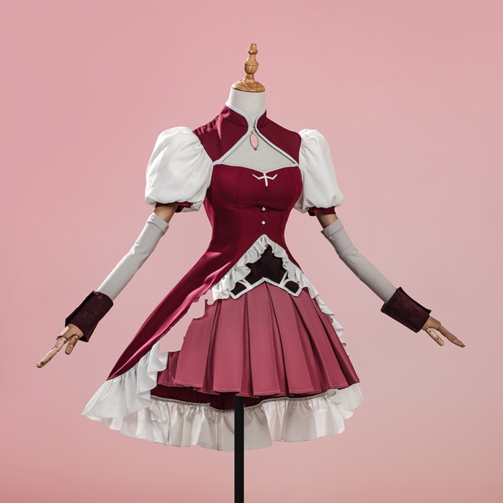 Costume de cosplay pour femmes Kyoko Sakura de Puella Magi Madoka Magica, tenue pour Halloween et carnaval
