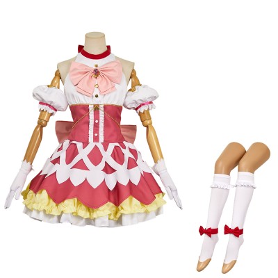 Puella Magi Madoka Magica Kaname Madoka Party Cosplay Costume Halloween Carnival Outfit
