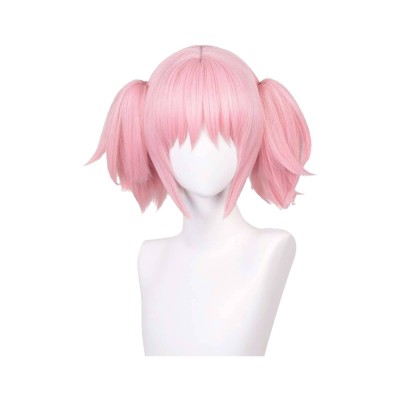 Puella Magi Madoka Magica Kaname Madoka Wig Heat Resistant Synthetic Hair Accessories Cosplay Costume Halloween Carnival