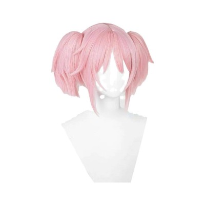 Puella Magi Madoka Magica Kaname Madoka Wig Heat Resistant Synthetic Hair Accessories Cosplay Costume Halloween Carnival