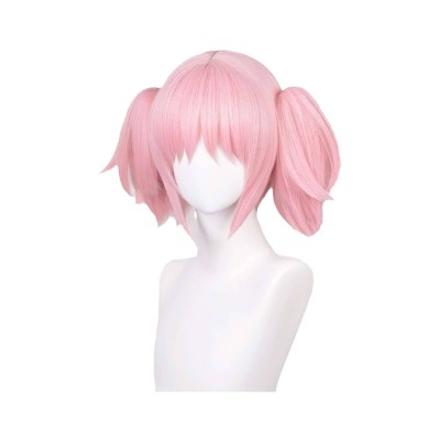 Puella Magi Madoka Magica Kaname Madoka Wig Heat Resistant Synthetic Hair Accessories Cosplay Costume Halloween Carnival