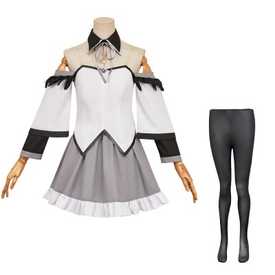 Costume de cosplay de fête Akemi Homura de Puella Magi Madoka Magica pour Halloween et carnaval