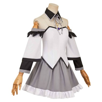 Costume de cosplay de fête Akemi Homura de Puella Magi Madoka Magica pour Halloween et carnaval