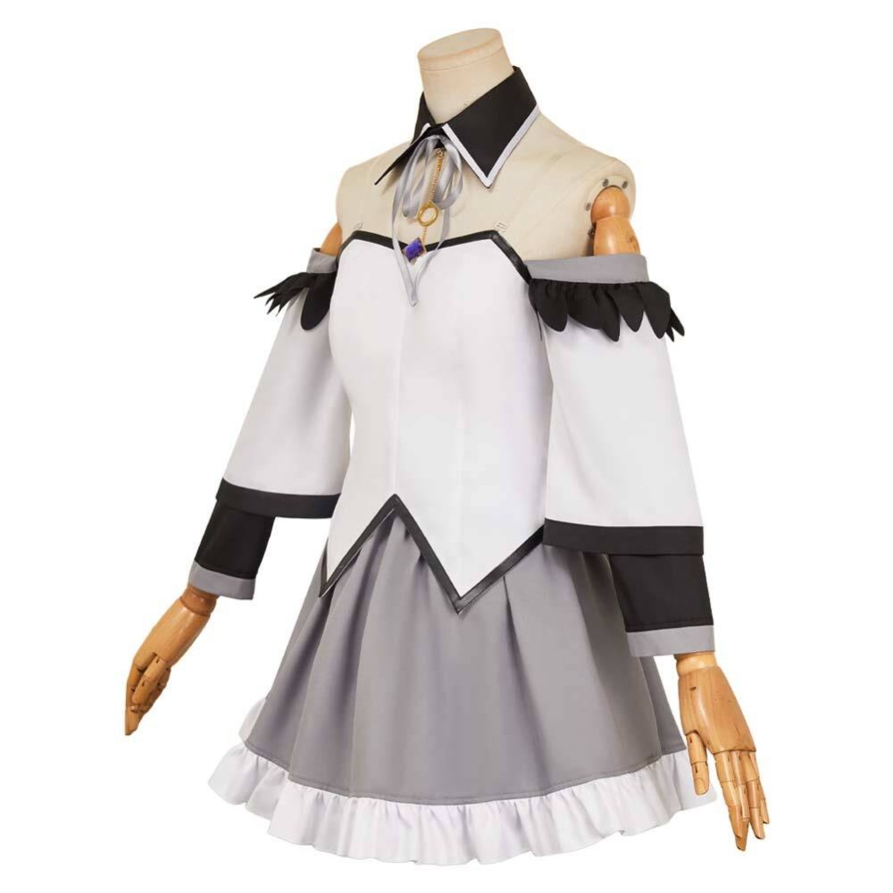 Costume de cosplay de fête Akemi Homura de Puella Magi Madoka Magica pour Halloween et carnaval